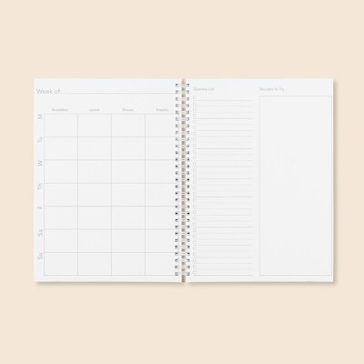 Weekly Meal Planner Spread